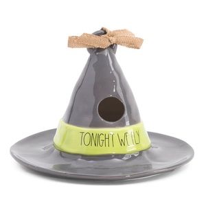 Rae Dunn Witch Hat Bird House